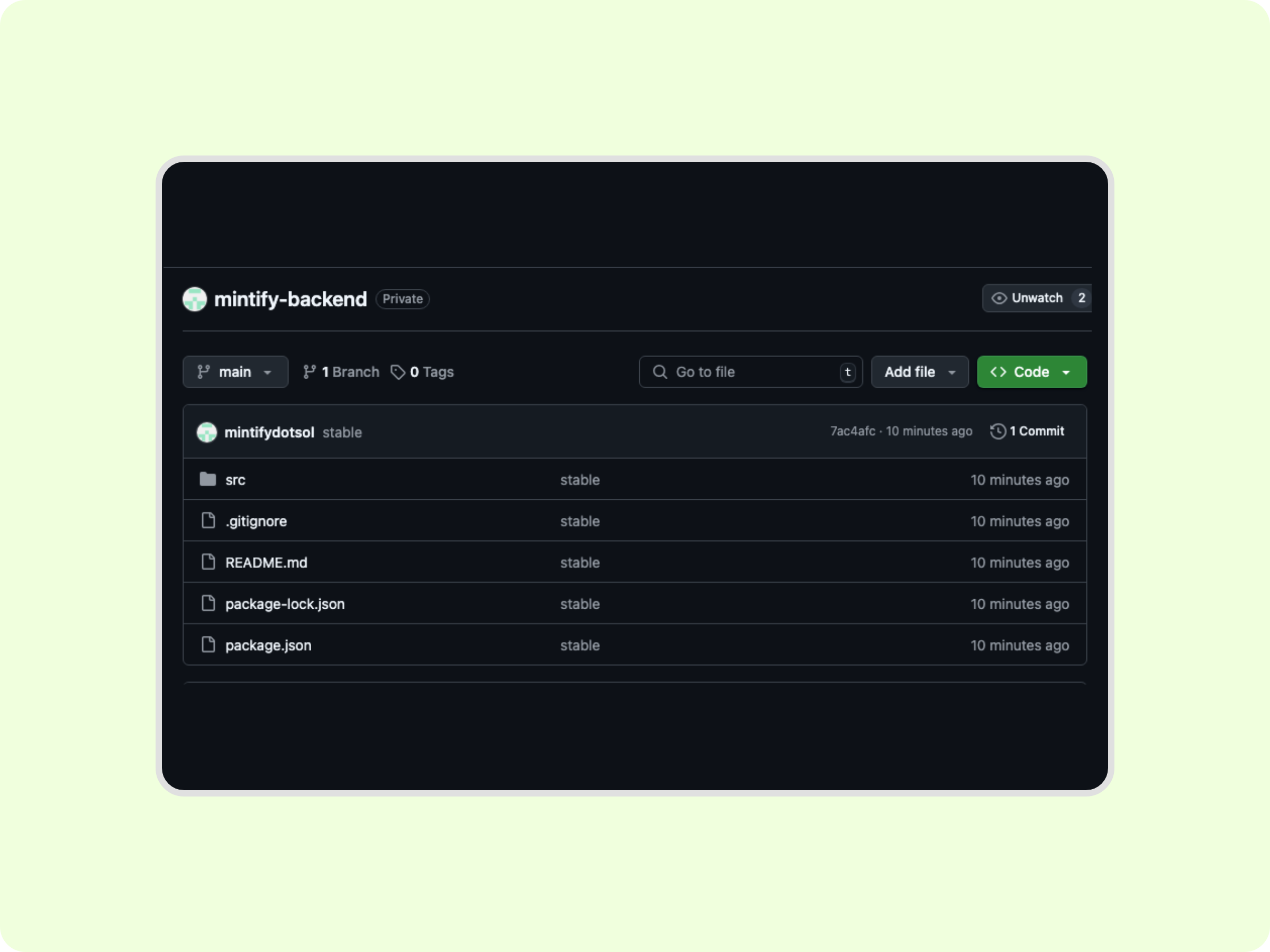 Step 2: Setup the backend server